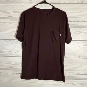 Vuori Men's Medium T Shirt Burgundy